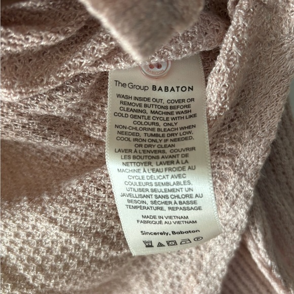 The Group Babaton Thermal Long Sleeve Tie Front - Picture 5 of 7